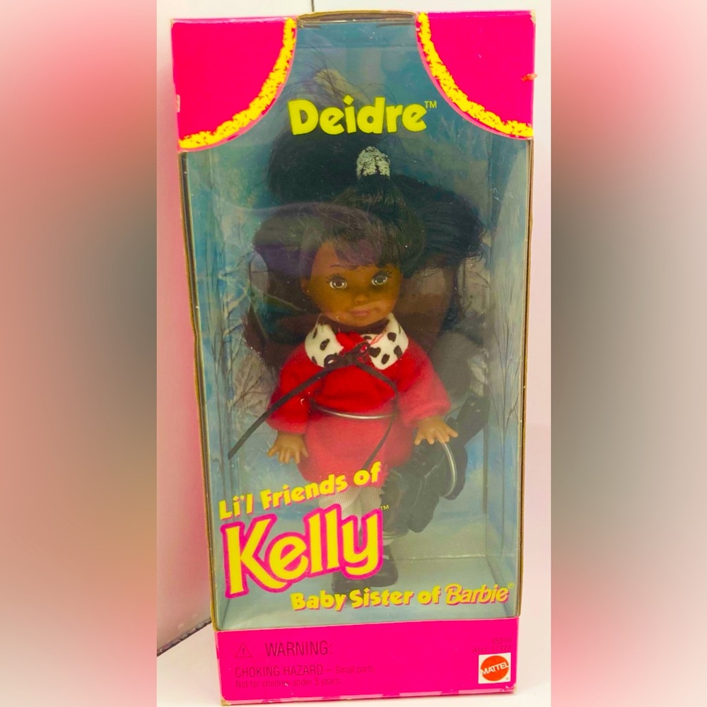 Barbie Lil Friends of Kelly DEIDRE Doll AA 90s Kelly Club (1997) NIB #J35